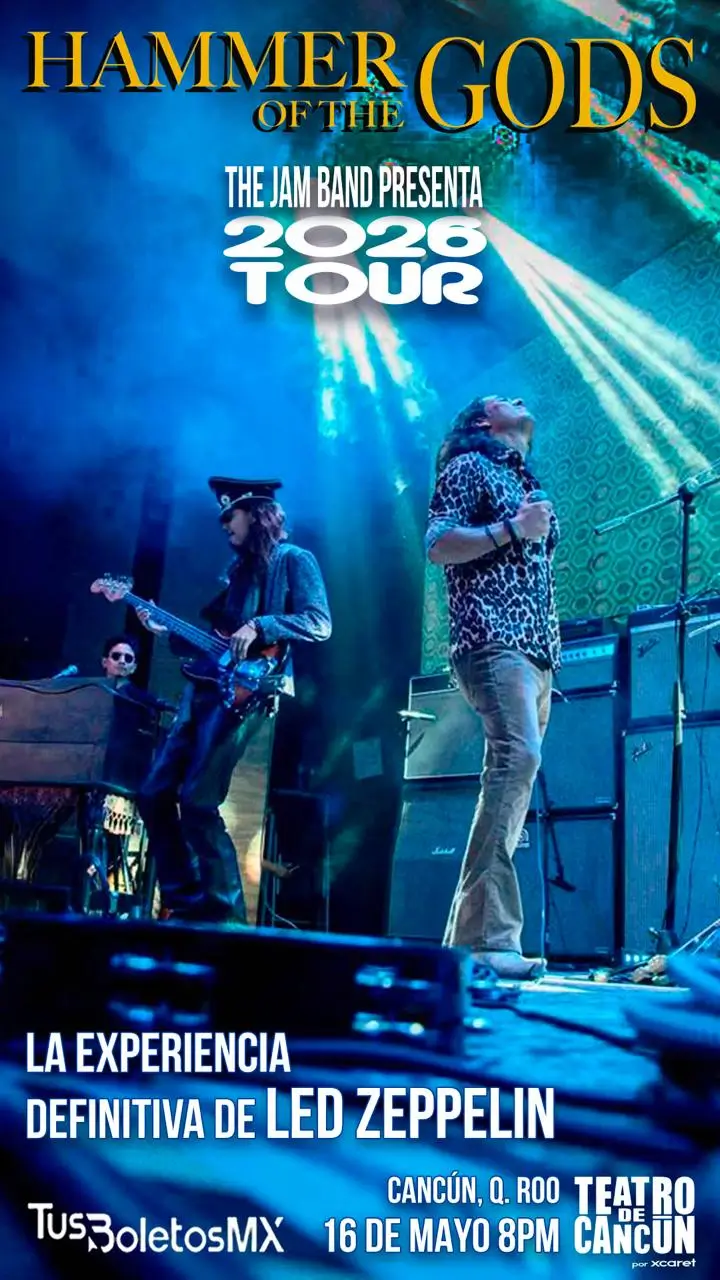 The jam Band Live Cancun 2026